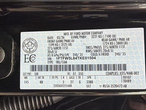 Used 2026 Ford F150 Lariat AWD/4WD image 42