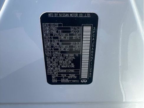 Used 2022 INFINITI QX50 Pure image 20