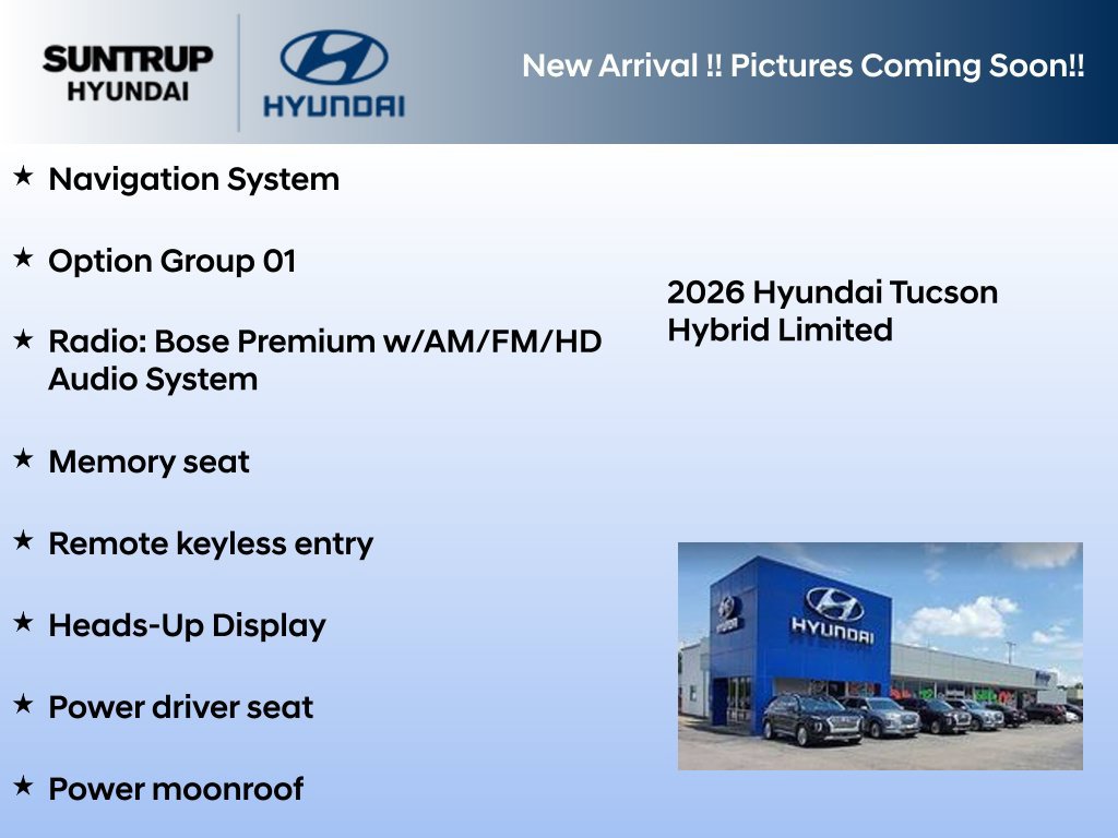 New 2026 Hyundai Tucson Limited AWD/4WD image 3
