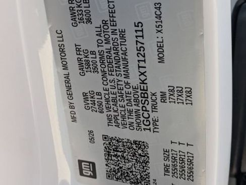 New 2026 Chevrolet Colorado W/T RWD image 36