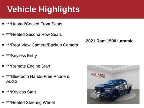 Used 2021 RAM 1500 Laramie AWD/4WD image 4