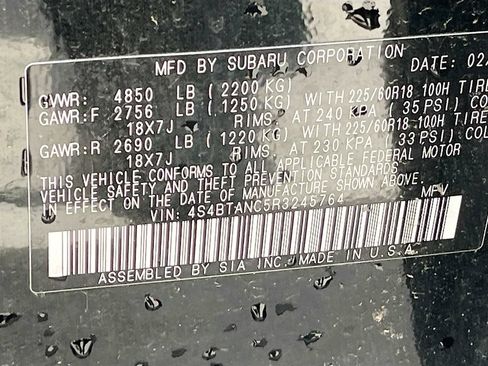 Used 2024 Subaru Outback Limited AWD/4WD image 33