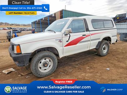 Used 1989 MAZDA B-Series Pickup 4x4 Regular Cab B2600i