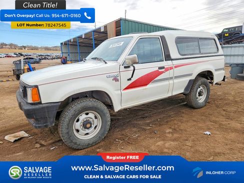 Used 1989 MAZDA B-Series Pickup 4x4 Regular Cab B2600i image 1