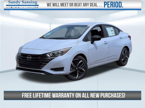 New 2025 Nissan Versa SR FWD image 1