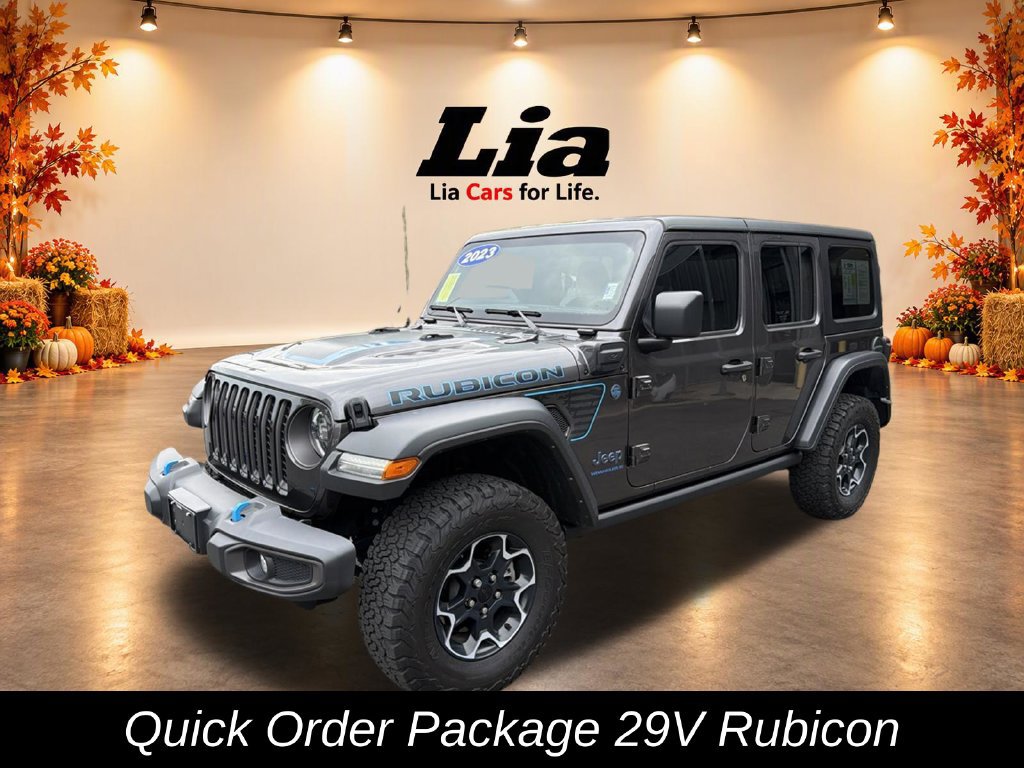Certified 2023 Jeep Wrangler Unlimited Rubicon 4xe w/ Dual Top Group AWD/4WD image 9