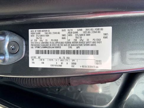 Used 2025 Ford Escape ST-Line AWD/4WD image 33