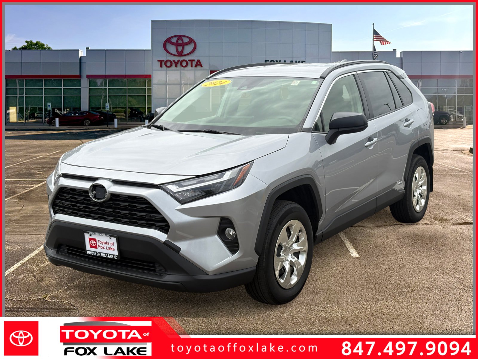 Used 2024 Toyota RAV4 LE AWD/4WD image 1