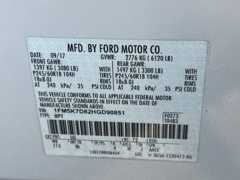 Used 2017 Ford Explorer XLT w/ Equipment Group 202A image 22