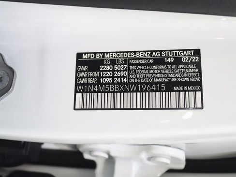 Used 2022 Mercedes-Benz GLB 35 AMG 4MATIC image 39