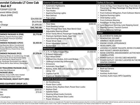 Certified 2023 Chevrolet Colorado LT w/ LT Convenience Package III AWD/4WD image 6