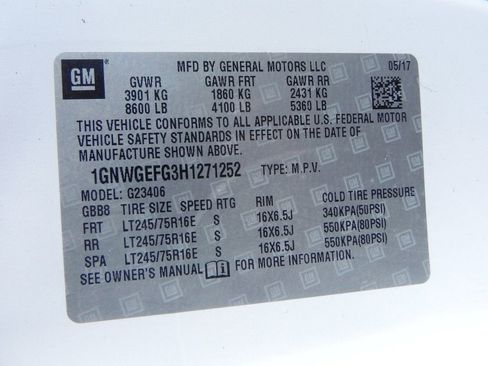 Used 2017 Chevrolet Express 2500 LS image 23