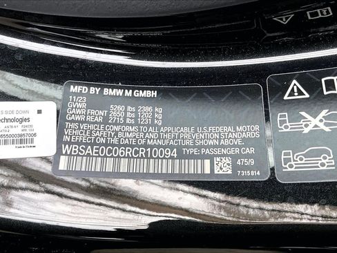 Used 2024 BMW M8 Competition w/ Driving Assistance Package image 32