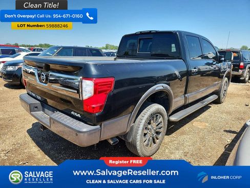 Used 2016 Nissan Titan Platinum Reserve AWD/4WD image 4