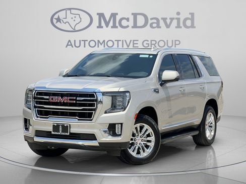 Used 2021 GMC Yukon SLT w/ SLT Premium Package RWD image 2
