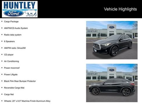 Used 2022 INFINITI QX55 Luxe w/ Cargo Package image 2