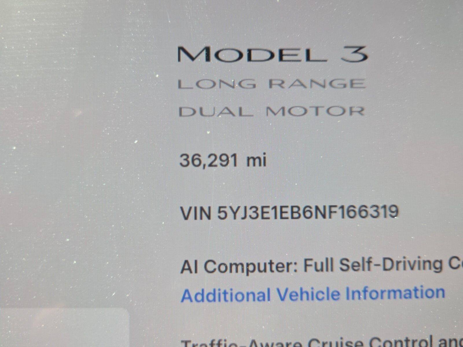 Used 2022 Tesla Model 3 Long Range AWD/4WD image 5