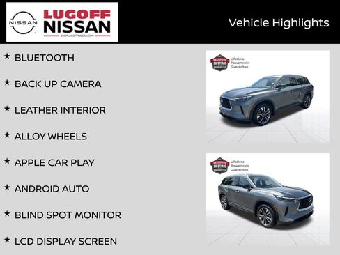 Used 2023 INFINITI QX60 Luxe w/ Cargo Package AWD/4WD image 3