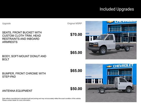 New 2026 Chevrolet Express 3500 w/ Power Convenience Package image 6