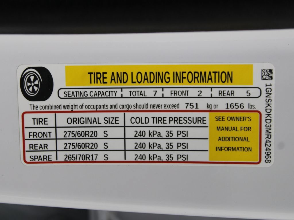 Used 2021 Chevrolet Suburban Z71 AWD/4WD image 67