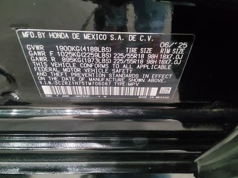 Certified 2026 Honda HR-V EX-L image 41