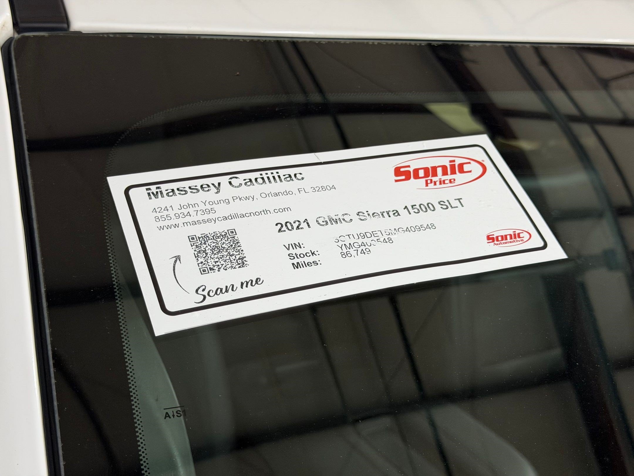 Used 2021 GMC Sierra 1500 SLT w/ SLT Premium Package AWD/4WD image 49