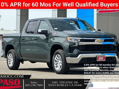 New 2026 Chevrolet Silverado 1500 LT w/ Z71 Off-Road Package AWD/4WD image 1