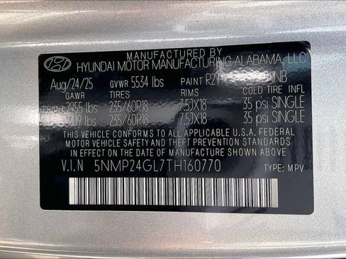 Certified 2026 Hyundai Santa Fe SEL FWD image 35
