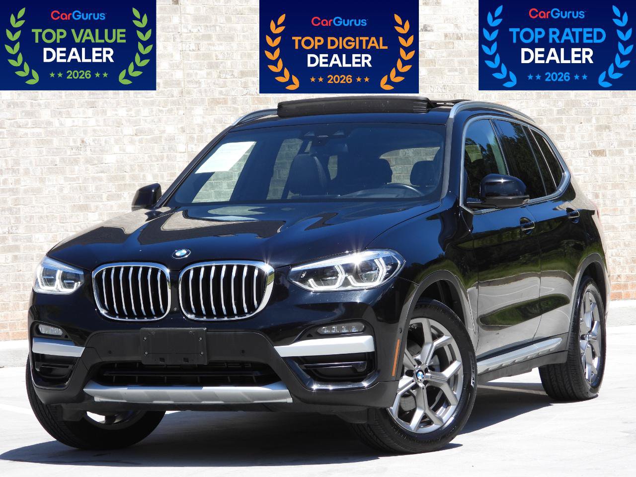 Used 2021 BMW X3 xDrive30i w/ Luxury Package w/ Executive Package AWD/4WD image 2