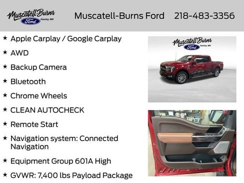 Used 2024 Ford F150 King Ranch AWD/4WD image 7