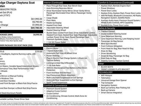 New 2026 Dodge Charger R/T Scat Pack w/ Track Package image 34