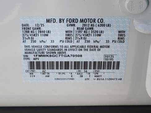 New 2026 Ford Explorer ST w/ Sun And Sound Package image 13