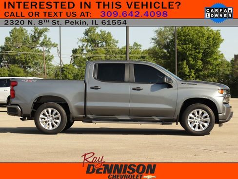 Used 2020 Chevrolet Silverado 1500 Custom w/ Custom Value Package AWD/4WD image 8