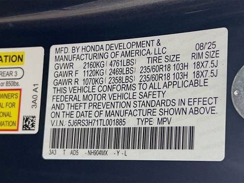 Used 2026 Honda CR-V EX-L image 32
