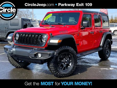 Certified 2024 Jeep Wrangler Willys image 1
