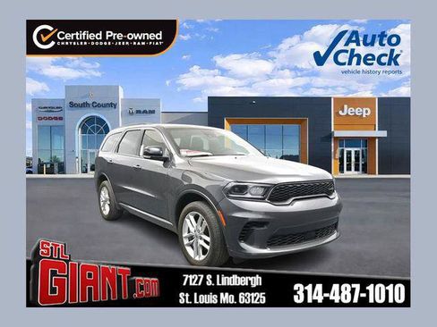 Certified 2024 Dodge Durango GT AWD/4WD image 1