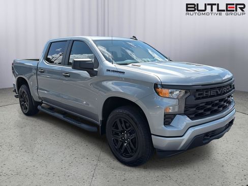 New 2026 Chevrolet Silverado 1500 Custom w/ Turbomax Blackout Package AWD/4WD image 8