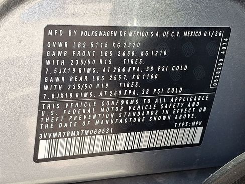 New 2026 Volkswagen Tiguan SE AWD/4WD image 18
