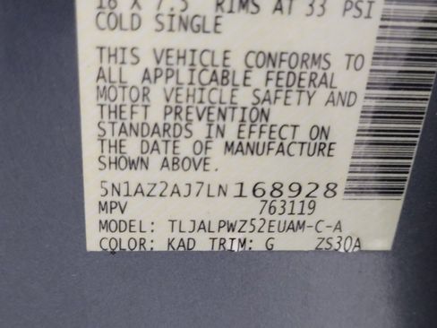 Used 2020 Nissan Murano S w/ Technology Package image 33