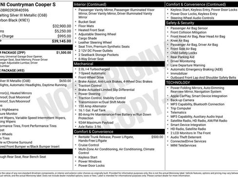 Used 2024 MINI Cooper Countryman S w/ Premium Package FWD image 37