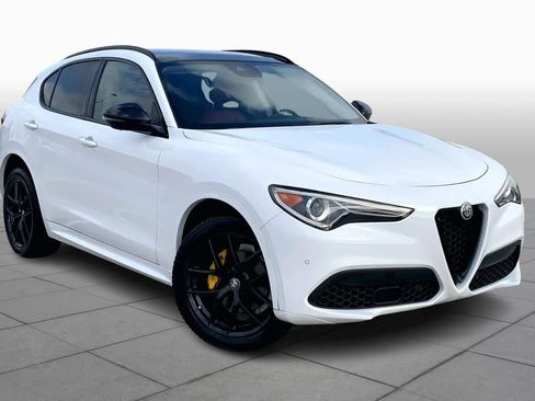 Used 2021 Alfa Romeo Stelvio Ti w/ Nero Edizione image 2