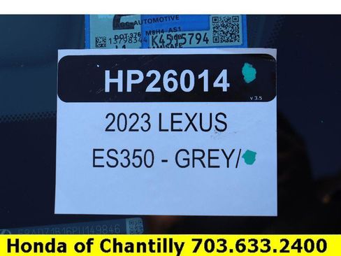 Used 2023 Lexus ES 350 Premium w/ Premium Package image 37