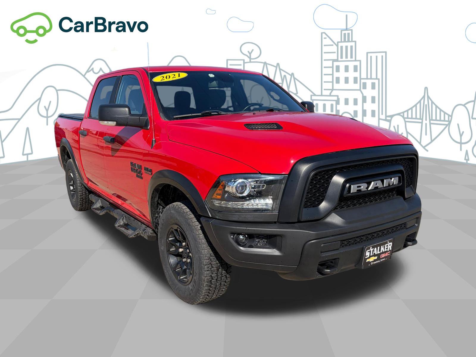 Used 2021 RAM 1500 Warlock AWD/4WD image 1