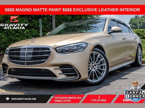 Used 2023 Mercedes-Benz S 580 4MATIC Sedan image 1