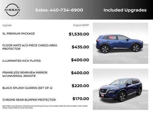 Certified 2023 Nissan Rogue SL w/ SL Premium Package FWD image 8