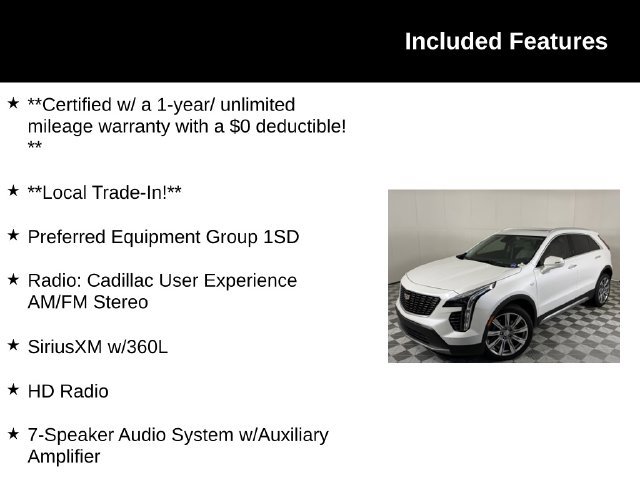 Certified 2023 Cadillac XT4 Premium Luxury FWD image 4