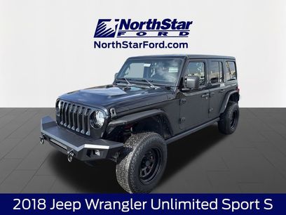 Used 2018 Jeep Wrangler Unlimited Sport S