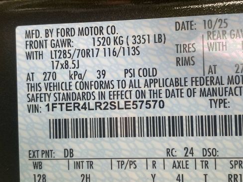 Used 2025 Ford Ranger Raptor AWD/4WD image 31