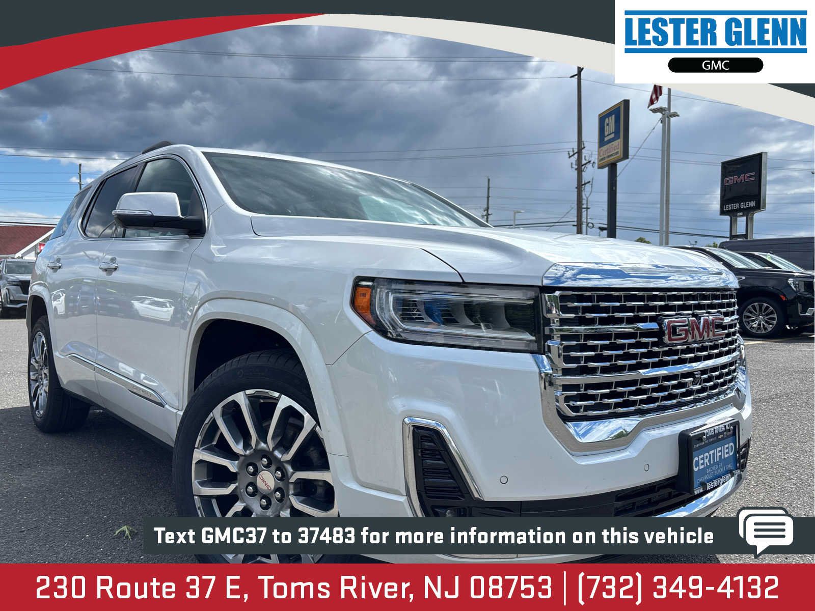 Certified 2023 GMC Acadia Denali w/ Denali Ultimate Package AWD/4WD image 1