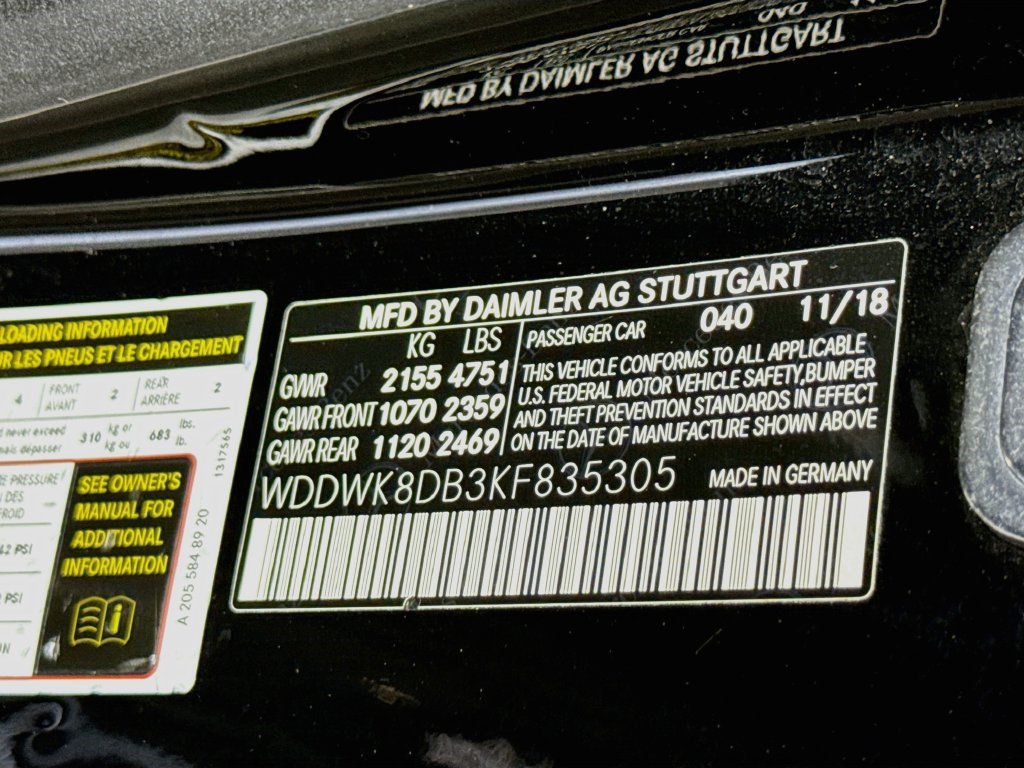Used 2019 Mercedes-Benz C 300 Cabriolet w/ Premium Package image 37